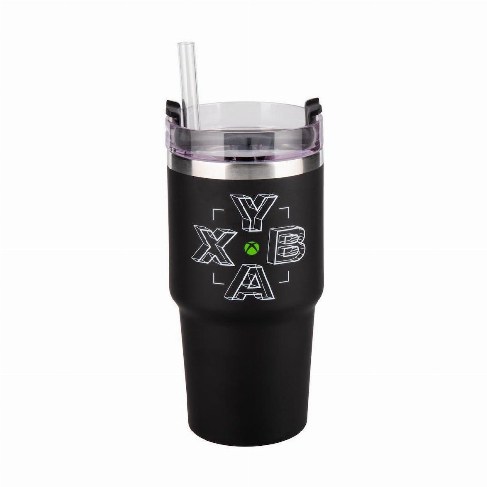 Xbox – Μαύρος Ανοξείδωτος Θερμός (600ml)