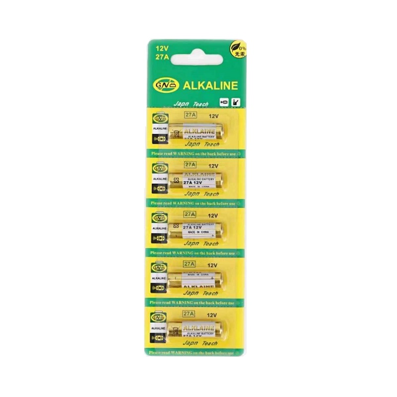 Αλκαλικές μπαταρίες – 27A – 12V – 5pcs – 400024
