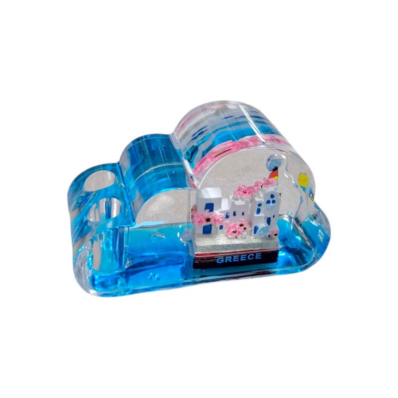 Διακοσμητικό Souvenir μολυβοθήκη με νερό – SY126A – 507107