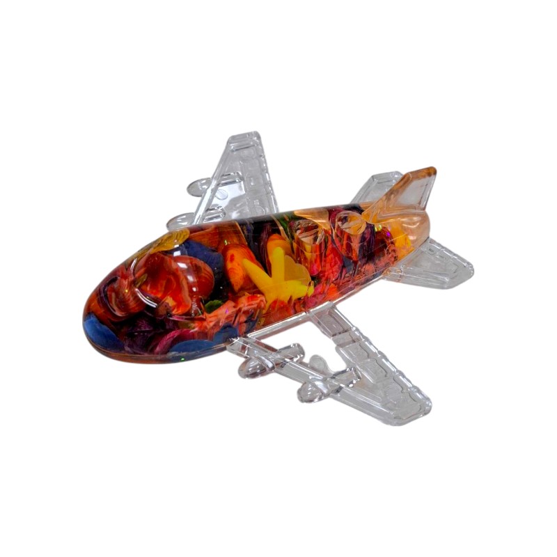Διακοσμητικό Souvenir Αεροπλάνο με νερό – SY31B – 507459