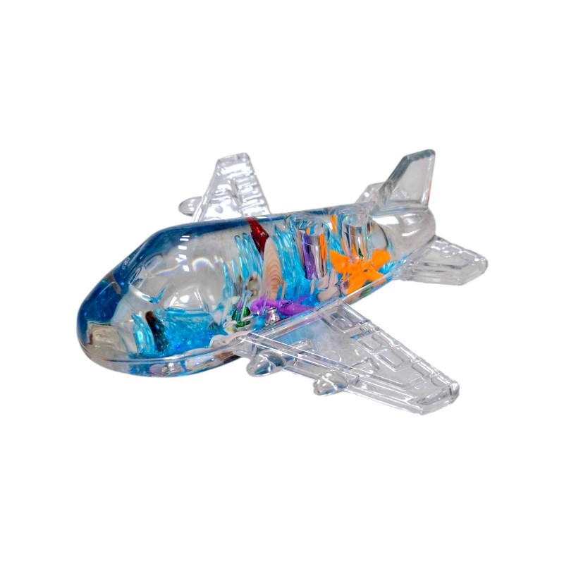 Διακοσμητικό Souvenir Αεροπλάνο με νερό – SY64C – 507473