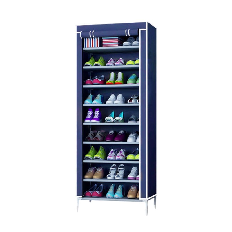 Υφασμάτινη ντουλάπα 9 ραφιών – XG10-9 – 521735 – Blue