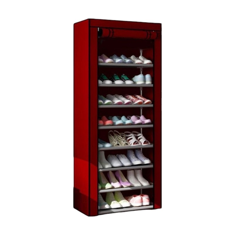 Υφασμάτινη ντουλάπα 9 ραφιών – XG10-9 – 521735 – Red