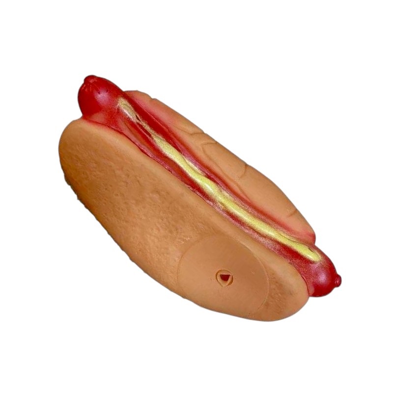 Παιχνίδι σκύλου Latex Hot Dog – 13.5x5cm – 12pcs – 550333