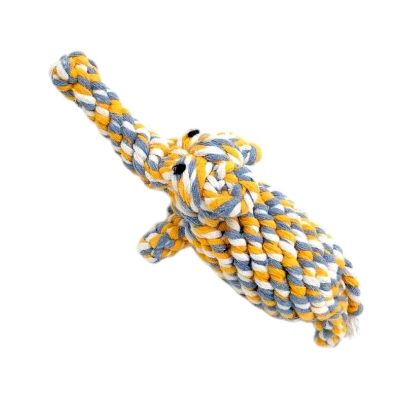 Παιχνίδι σκύλου ζωάκι από σχοινί – 22cm – 550605