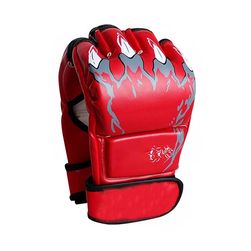 Γάντια πυγμαχίας κοφτά – 556662 – Red