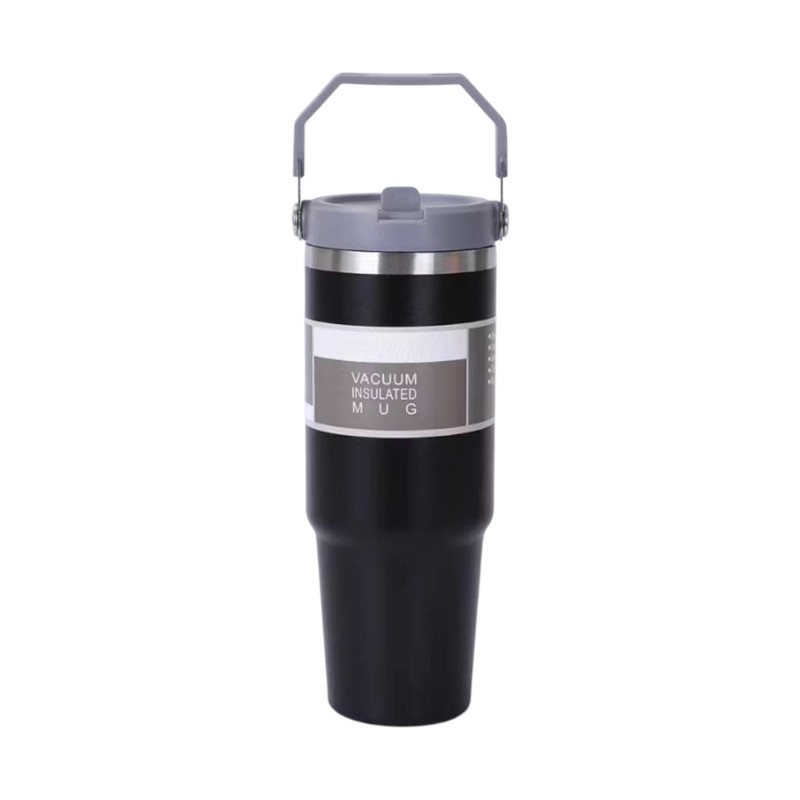 Φορητό παγούρι-θερμός – ZF002 – 900ml – 640024 – Black
