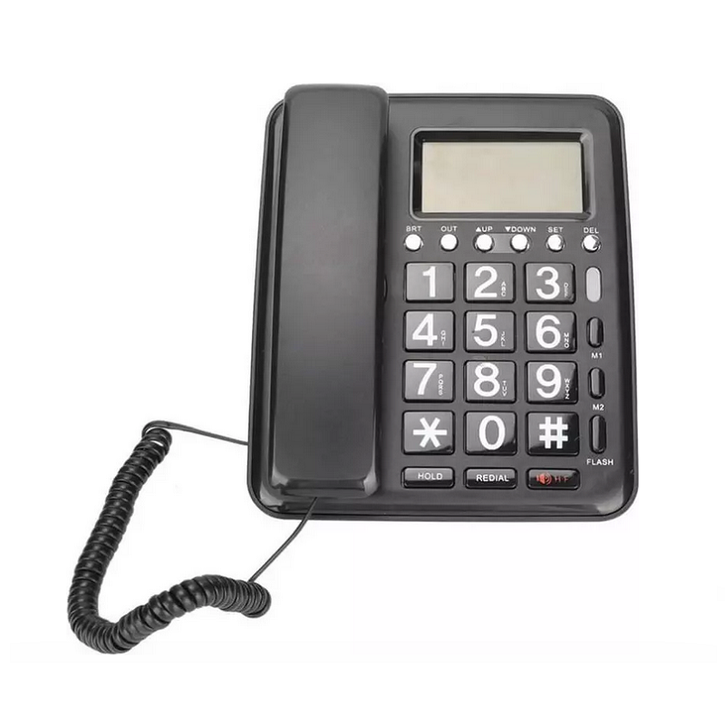 Ενσύρματο σταθερό τηλέφωνο – OHO-933 – 659337 – Black