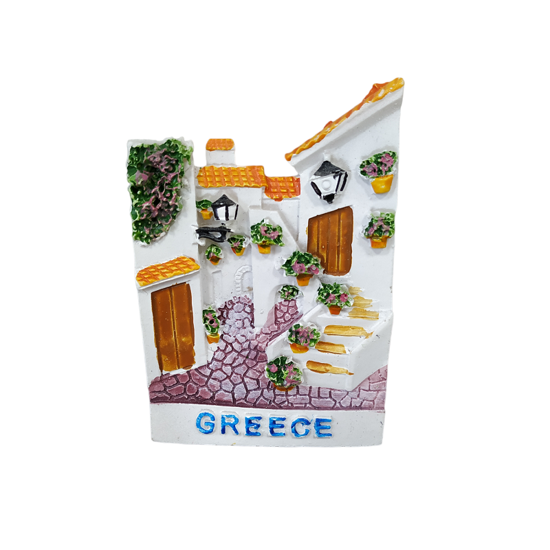 Tουριστικό μαγνητάκι Souvenir – Σετ 12pcs – Resin Magnet – Greece – 678014