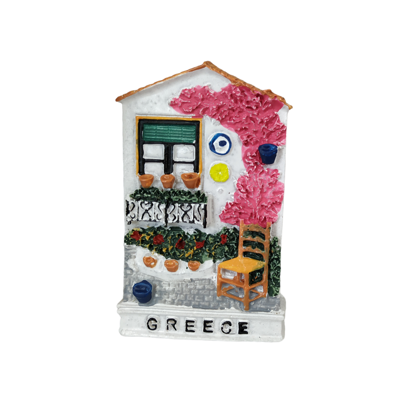 Tουριστικό μαγνητάκι Souvenir – Σετ 12pcs – Resin Magnet – Greece – 678015