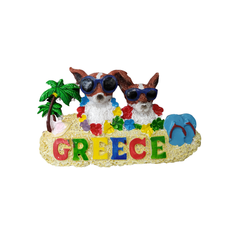 Tουριστικό μαγνητάκι Souvenir – Σετ 12pcs – Resin Magnet – Greece – 678058