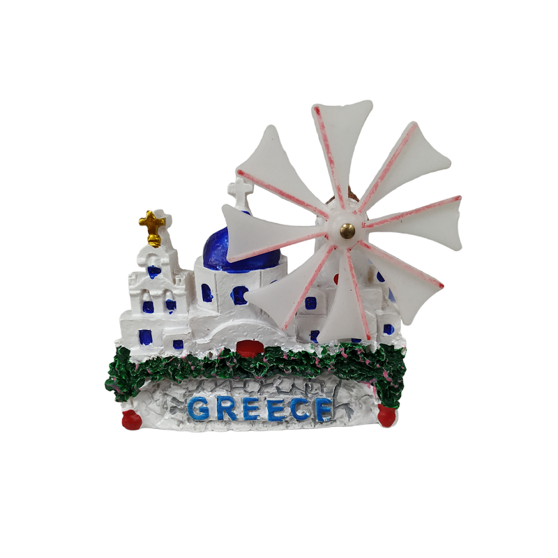 Tουριστικό μαγνητάκι Souvenir – Σετ 12pcs – Resin Magnet – Greece – 678066