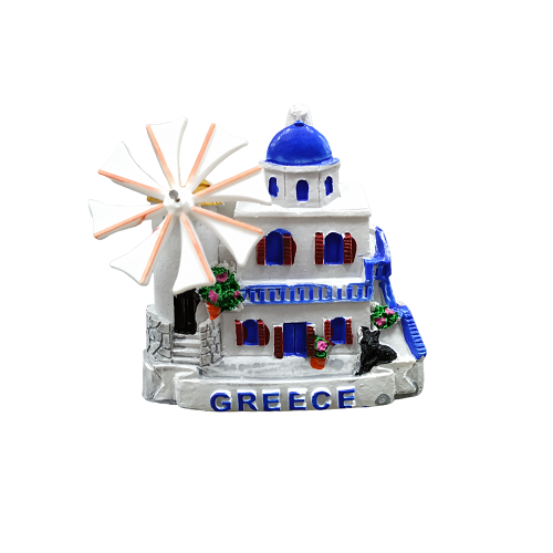 Tουριστικό μαγνητάκι Souvenir – Σετ 12pcs – Resin Magnet – Greece – 678178