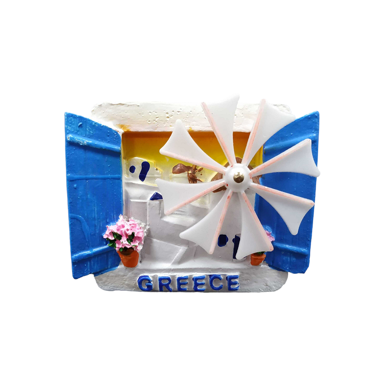 Tουριστικό μαγνητάκι Souvenir – Σετ 12pcs – Resin Magnet – Greece – 678197