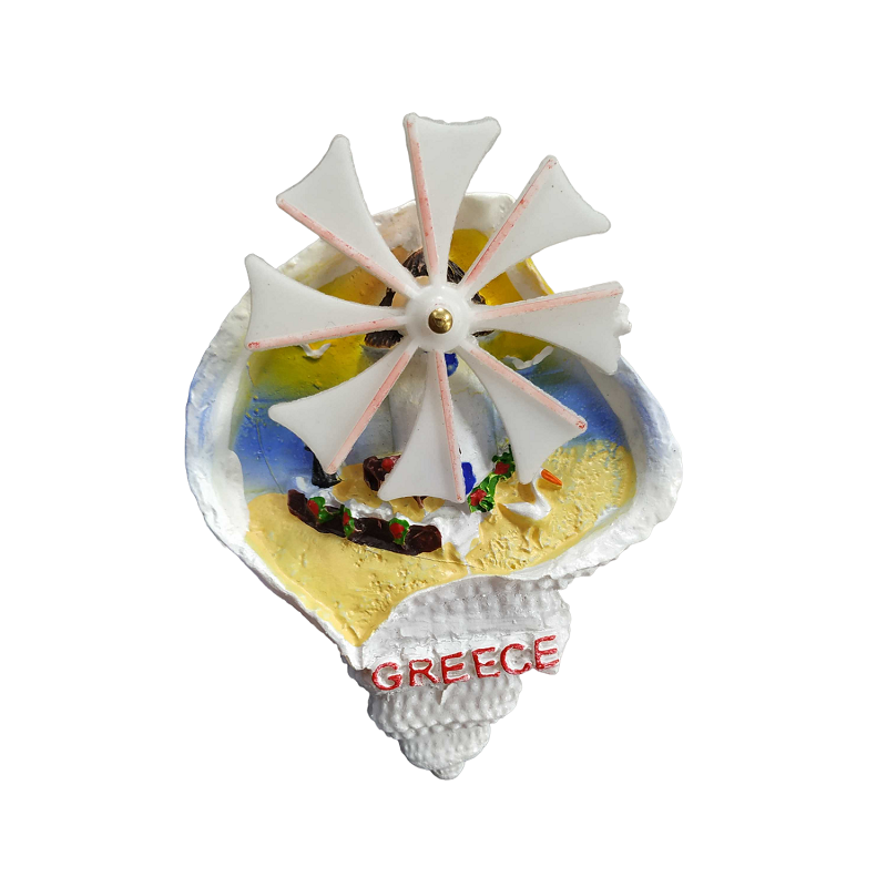 Tουριστικό μαγνητάκι Souvenir – Σετ 12pcs – Resin Magnet – Greece – 678198