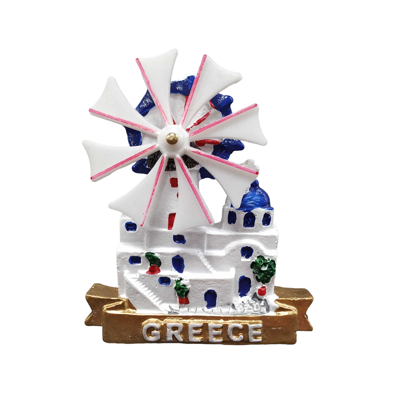 Tουριστικό μαγνητάκι Souvenir – Σετ 12pcs – Resin Magnet – Greece – 678200