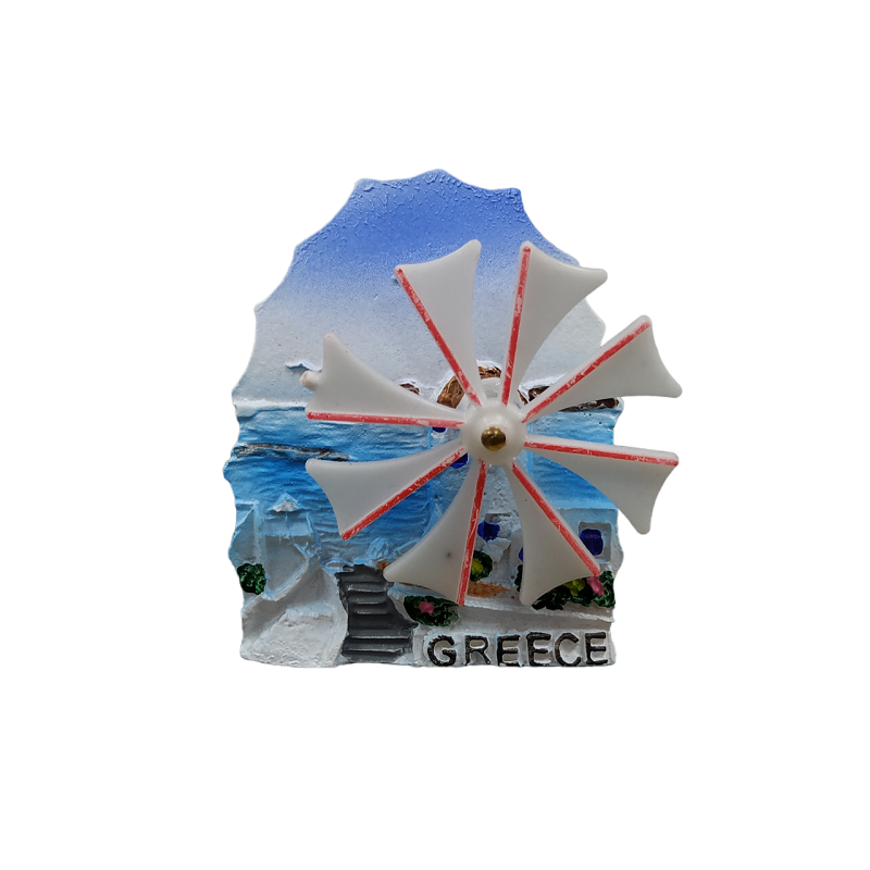 Tουριστικό μαγνητάκι Souvenir – Σετ 12pcs – Resin Magnet – Greece – 678202