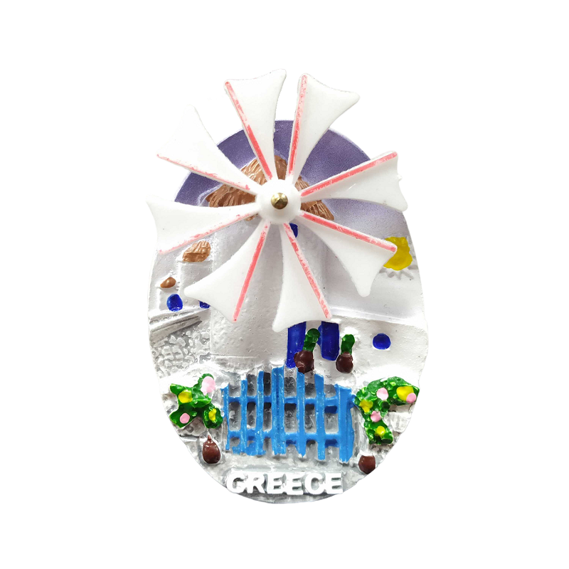Tουριστικό μαγνητάκι Souvenir – Σετ 12pcs – Resin Magnet – Greece – 678205