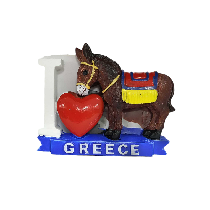 Tουριστικό μαγνητάκι Souvenir – Σετ 12pcs – Resin Magnet – Greece – 678215