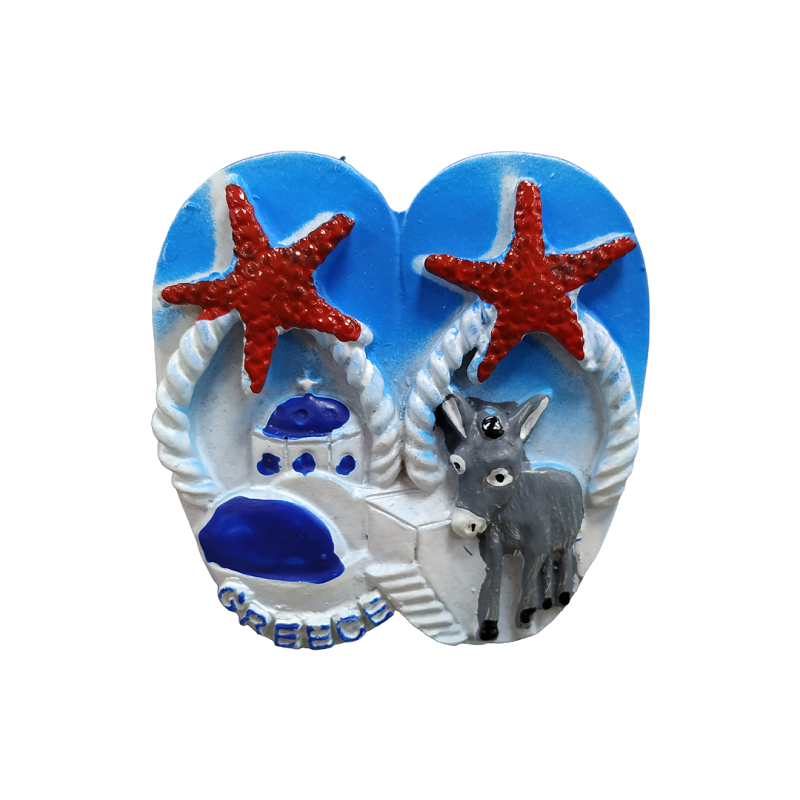 Tουριστικό μαγνητάκι Souvenir – Σετ 12pcs – Resin Magnet – Greece – 678225
