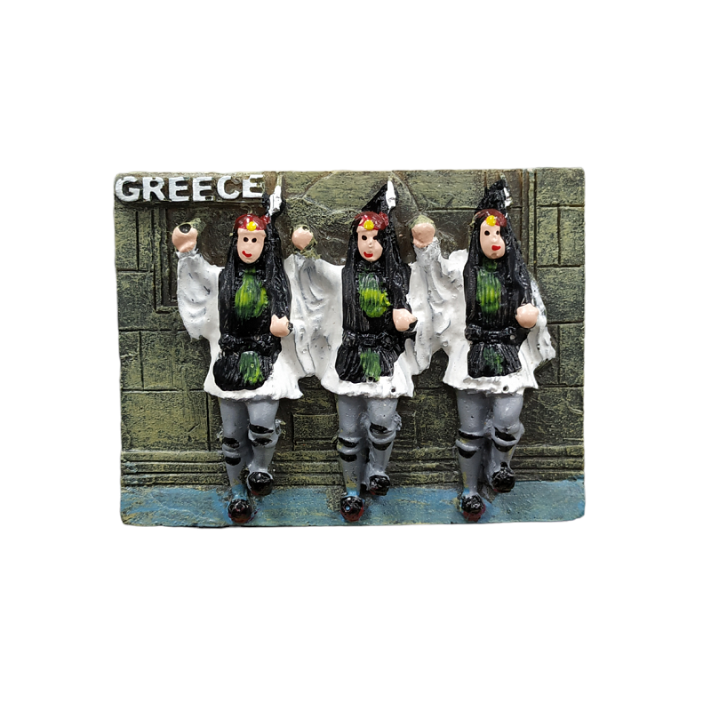 Tουριστικό μαγνητάκι Souvenir – Σετ 12pcs – Resin Magnet – Greece – 678228