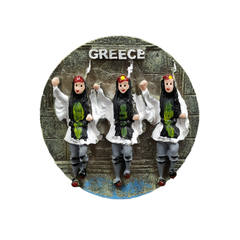 Tουριστικό μαγνητάκι Souvenir – Σετ 12pcs – Resin Magnet – Greece – 678229