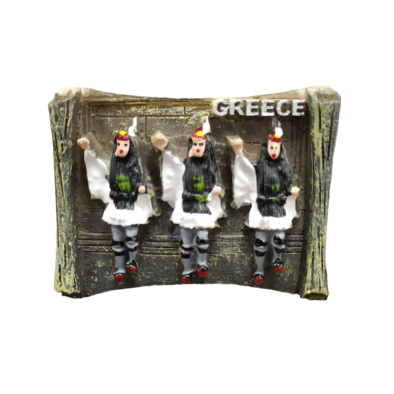Tουριστικό μαγνητάκι Souvenir – Σετ 12pcs – Resin Magnet – Greece – 678230