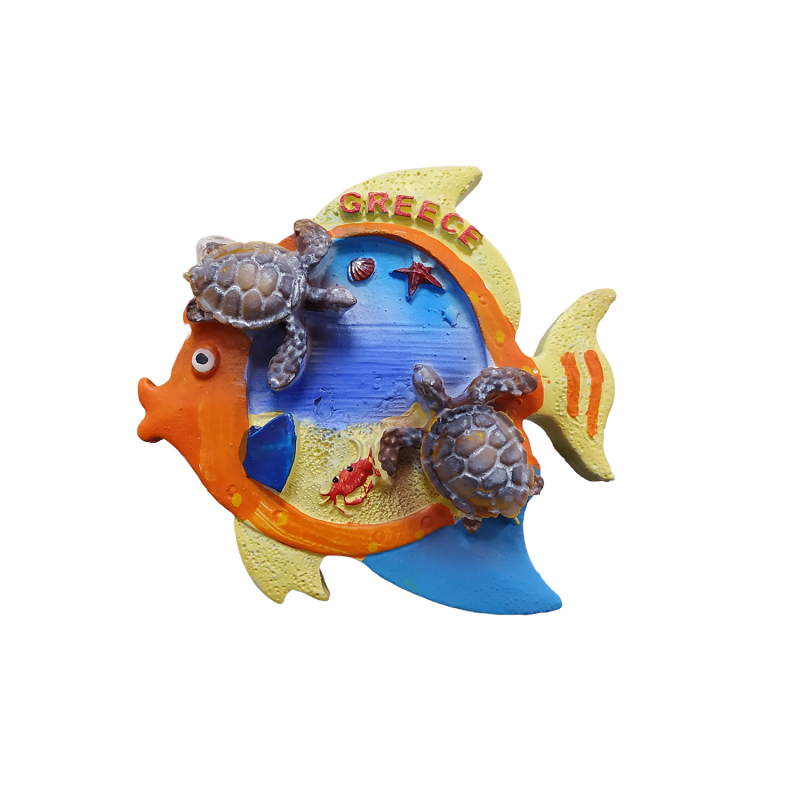 Tουριστικό μαγνητάκι Souvenir – Σετ 12pcs – Resin Magnet – Greece – 678290