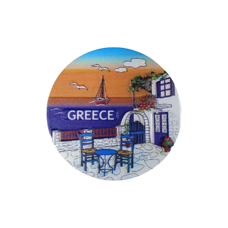 Tουριστικό μαγνητάκι Souvenir – Σετ 12pcs – Resin Magnet – Greece – 678329