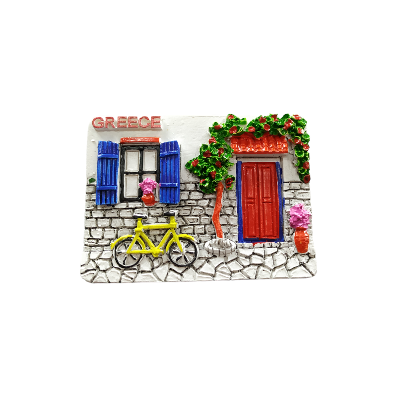 Tουριστικό μαγνητάκι Souvenir – Σετ 12pcs – Resin Magnet – Greece – 678346
