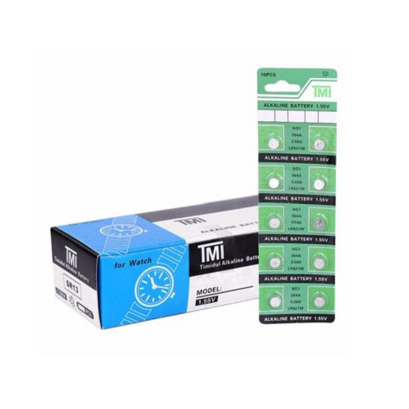 Αλκαλικές μπαταρίες – AG1 – 1.55V – 10pcs – 681019