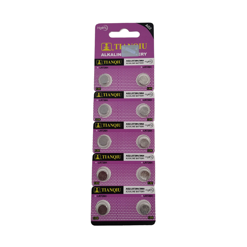 Αλκαλικές μπαταρίες – AG2 – 1.55V – 10pcs – 681026