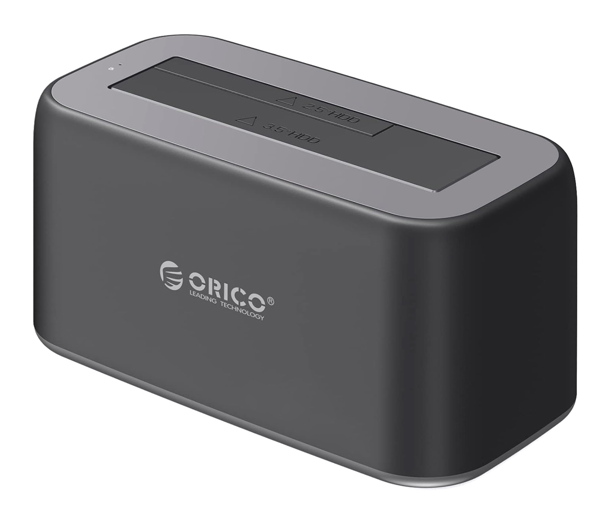 ORICO docking station για 2.5″ ή 3.5″ SATA HDD/SSD 6819C3-V1, 5Gbps, μαύρο