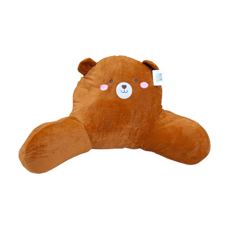 Μαξιλάρι πλάτης λούτρινο – 55cm – 71897 – Brown
