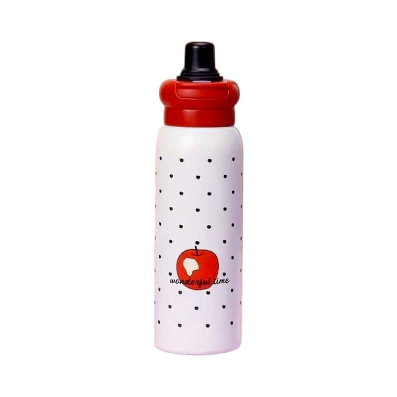 Φορητό παγούρι-θερμός – 600ml – 722337 – Red/White