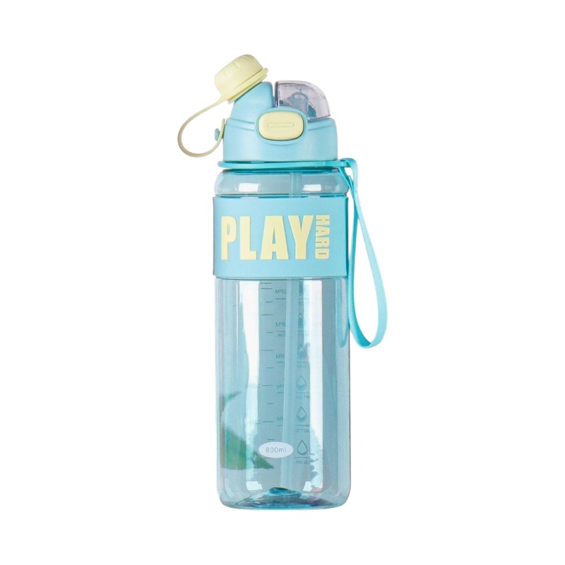 Φορητό παγούρι πλαστικό – 800ml – 722412 – Light Blue