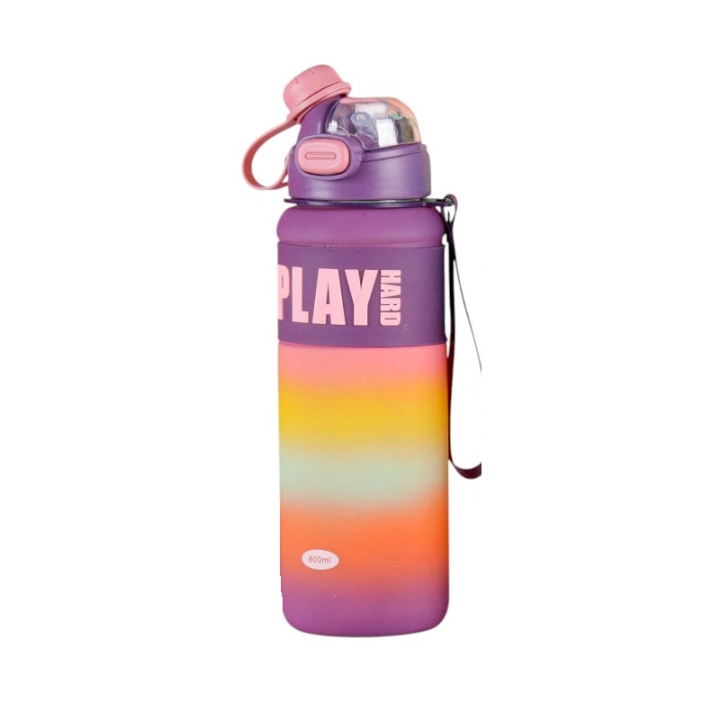 Φορητό παγούρι πλαστικό – 800ml – 722429 – Purple