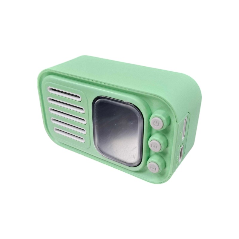 Ασύρματο ηχείο Bluetooth με οθόνη – WS-501 – 811788 – Green