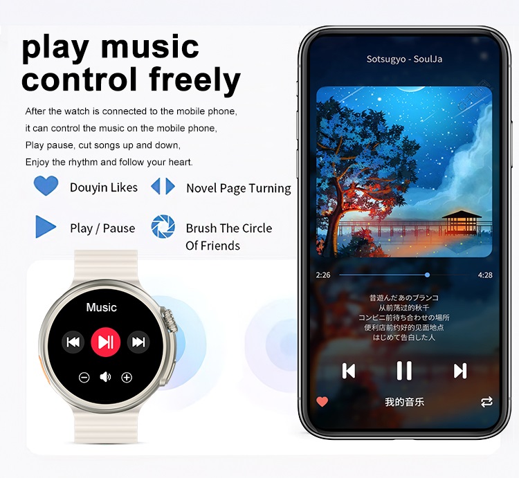 Smartwatch – Z78 UItra – 880266 – Blue