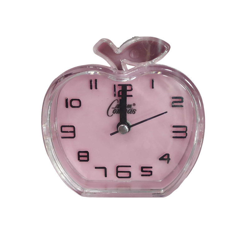 Επιτραπέζιο ρολόι – Ξυπνητήρι – 613 – 906137 – Pink