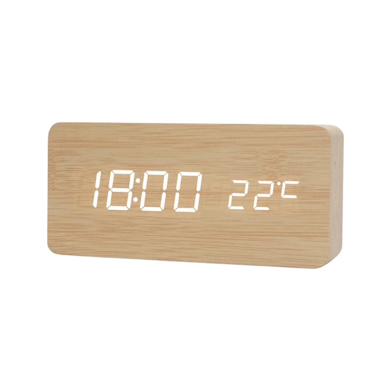 Ψηφιακό ρολόι – Ξυπνητήρι – ET010 – 909436 – Beige