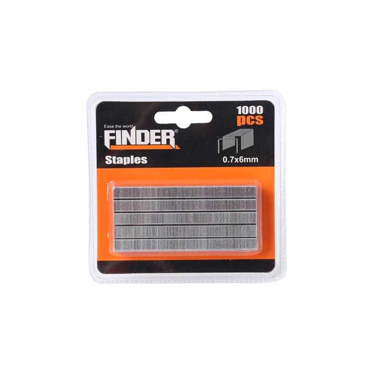Ανταλλακτικά δίχαλα για καρφωτικό – 1000pcs – 0.7*6mm – Finder – 195257