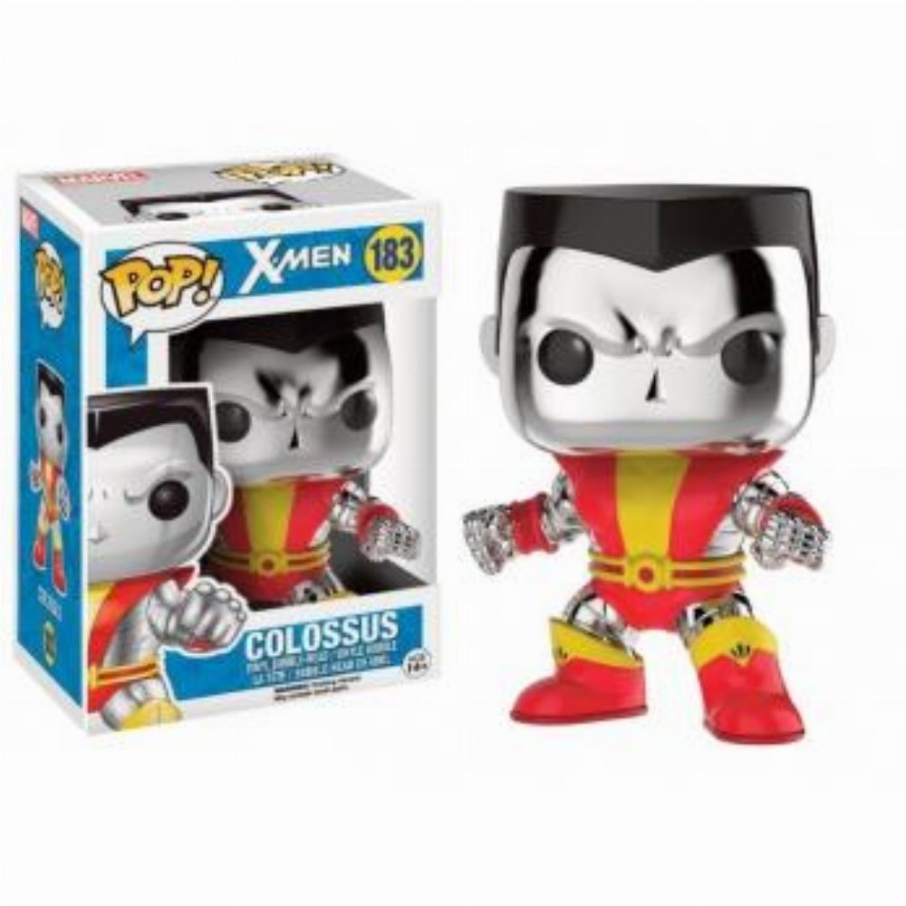 Funko POP! Marvel Classic X-Men – Colossus (Chromed) #183 Bobble-Head (Exclusive)