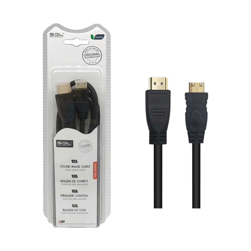 Καλώδιο HDMI σε Mini HDMI – Male/Male – 1592AB – 3m – 095172