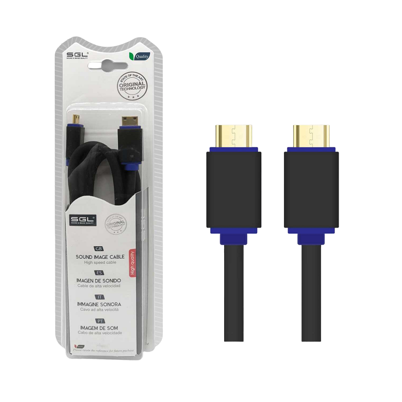 Καλώδιο Mini HDMI – Male/Male – A1592BB – 1.5m – 095561