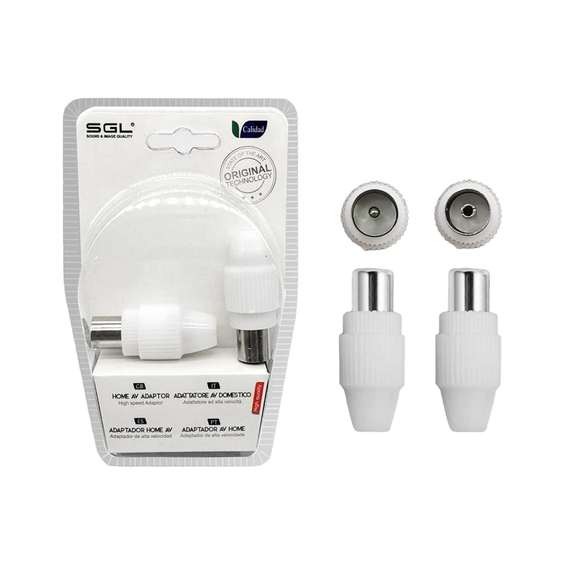Βύσμα κεραίας TV Coaxial – 1814-2 – 098654