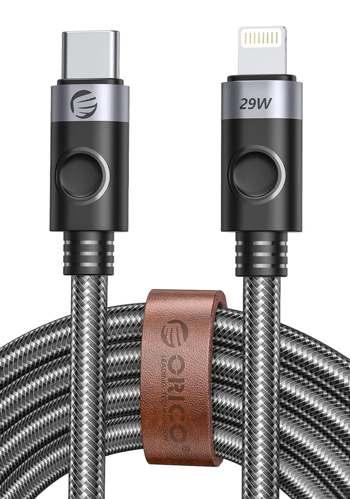ORICO καλώδιο Lightning σε USB-C C2L, 29W, 480Mbps, 1m, μαύρο