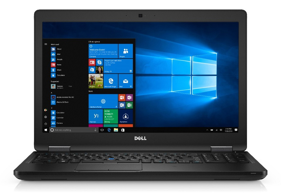 DELL Laptop Latitude 5580, Refurbished Grade A, i5-7200U, 8/256GB M.2, 15.6″, Cam, HD Graphics 620, FreeDOS