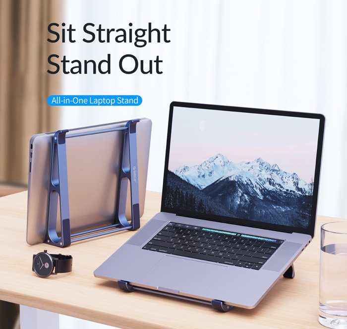 ORICO βάση για laptop MA15, 11-17.4″, μεταλλική, γκρι