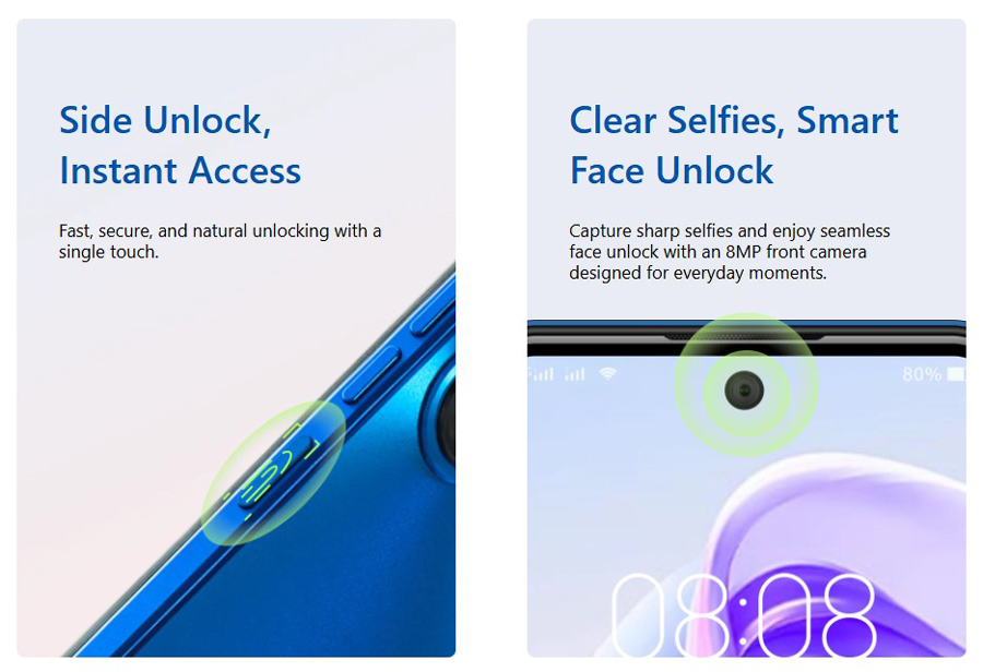 MEIZU smartphone Mblue 21, 6.79″, 6/128GB, 4900mAh, μαύρο